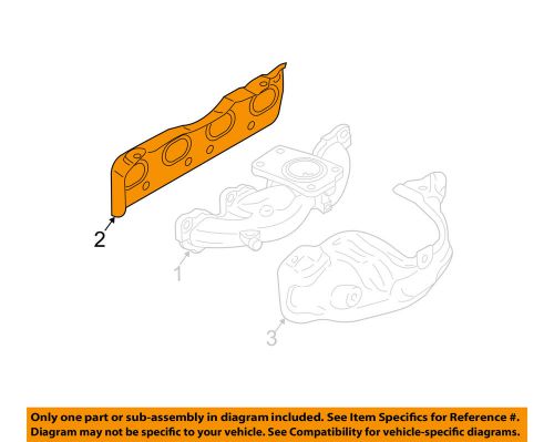 Nissan oem 11-14 juke exhaust-manifold gasket 140361kc0a