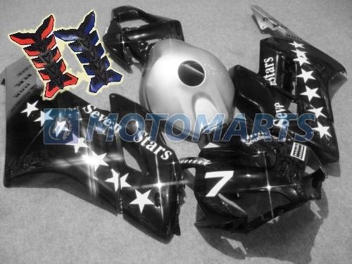 Free tank pad x2! injection fairing kit for honda cbr 1000 rr 04 05 fireblade bc