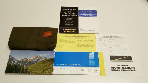 2006 jeep wrangler user owners manual x rubicon unlimited lwb v6 4l 4x4 2wd set