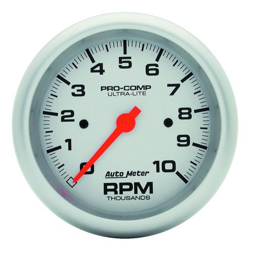 Auto meter 4497 ultra-lite; in-dash electric tachometer