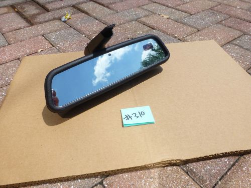 2002-2005 audi a4  oem rear view mirror with compass auto dim  # 310