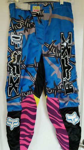 Fox racing pants moto-x bright size 30&#034; motocross