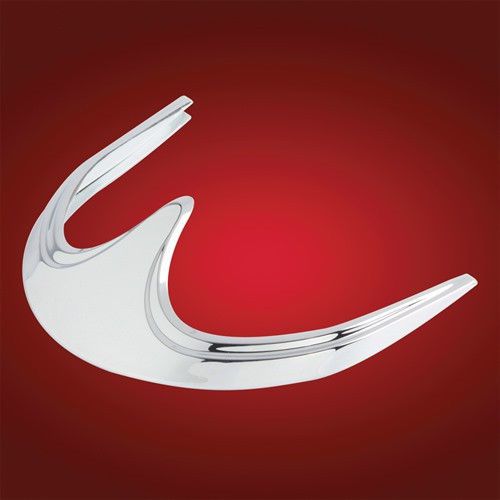 Show chrome 63-201 chrome front fender tip accent v-star 950