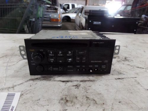 00 chevy chevrolet blazer s10 jimmy s15 audio stereo am fm cd player 16255495