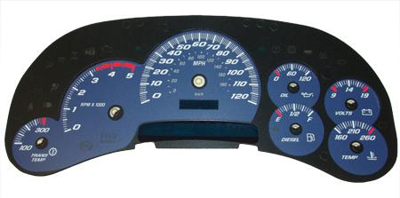 Us speedo gauge faces color gauge overlay - ss1200544d