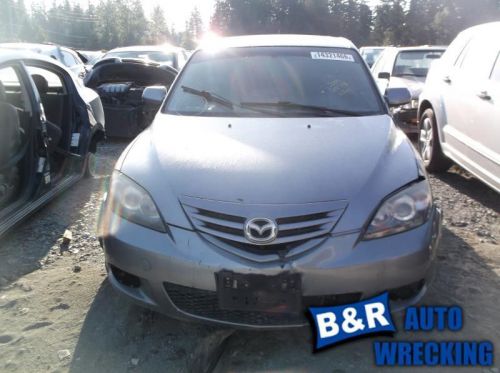 Steering gear/rack power rack and pinion fits 04-05 mazda 3 9263687