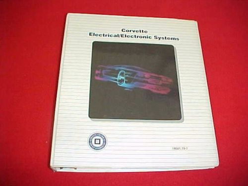 1997 corvette vette electrical electronic systems diagnosis service manual 97