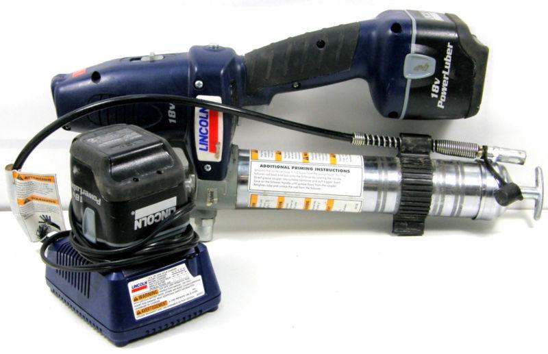 Lincoln 1862 18v li-ion powerluber cordless grease gun