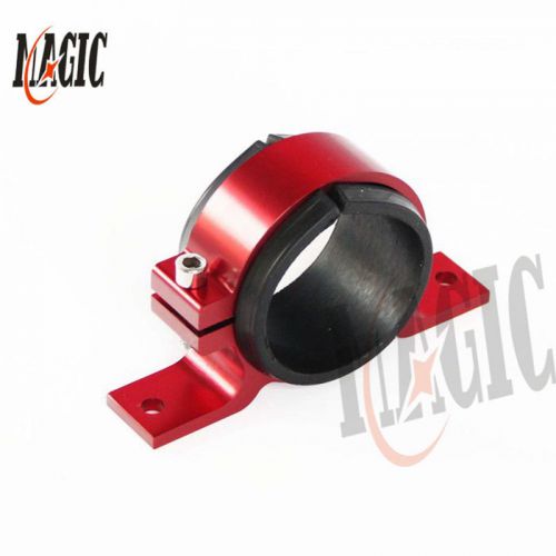 Fuel pump mount mounting bracket clamp cradle fuel pump clamp red