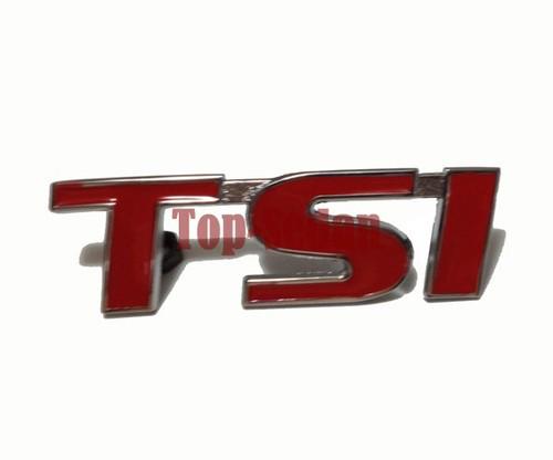 Metal hood front grille grill emblem auto for tsi badge golf cc passat magotan 