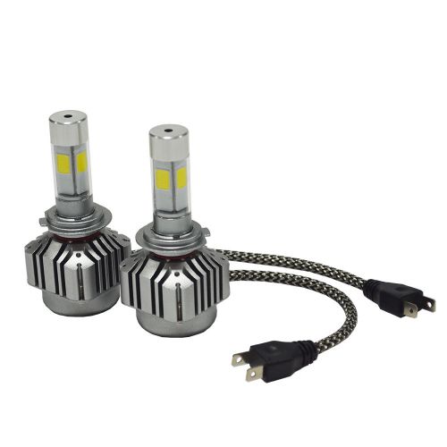 2016 120w 12000lm h7 all-in-one led headlight kit high beam 6000k white bulbs