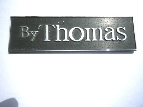 Original cadillac dealer trunk emblem - thomas cadillac - los angeles