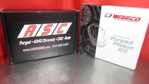 Asc rods wiseco pistons  integra b20 vtec k545m84  turbo 8.28 cr