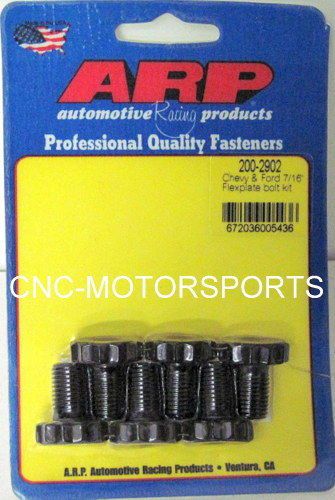 Arp flexplate bolt kit 200-2902 ford 289 460 v8 uhl .680 7/16-20 thread size