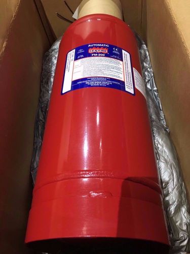 Sea-fire fd1300m, fm-200 automatic / manual fire extinguisher