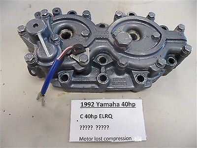 1992 yamaha 40 hp cylinder head 6e9-11111-00-94