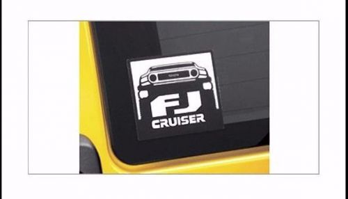 Jdm toyota oem fj cruiser sticker decal new gsj15w genuine japan