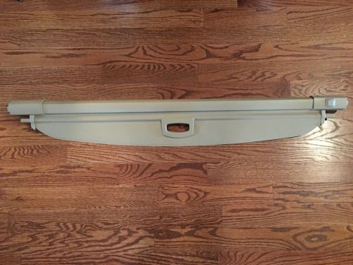 Mercedes benz ml 350/450/550 rear cargo cover tan a1648100209 8l29