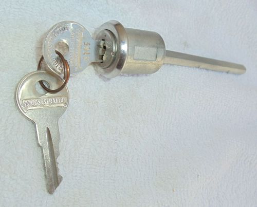 1942 1946 1947 packard - nos door lock assembly + 2 new keys - new bright chrome