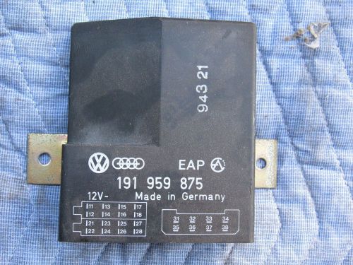 Vw corrado windows lifters control module 191959875