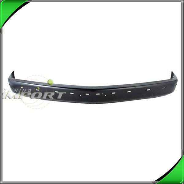 92-99 c/k10 suburban yukon blazer tahoe steel black front bumper impact face bar