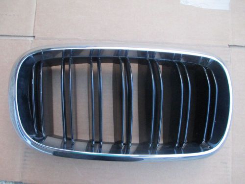 Bmw x5 / m 2014-2016 front bumper rh passenger chrome kidney grille oem 50700449