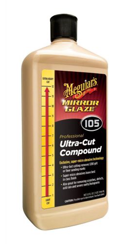 Meguiar&#039;s m105 mirror glaze ultra-cut compound - 32 oz.