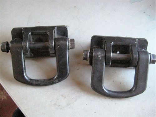 2006-10 hummer h3 front tow hooks with bolts