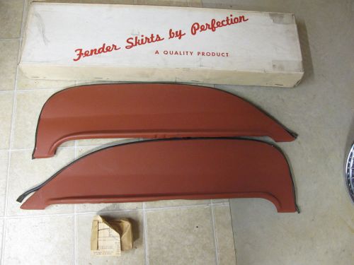 1963 ford fender skirts by &#034;perfection&#034;  brand new in original box