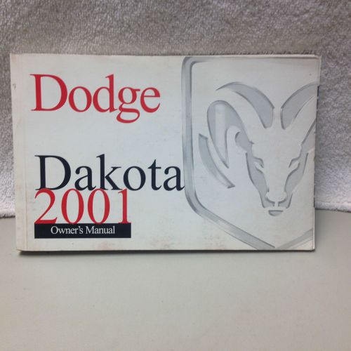 Nice 2001 dodge dakota glove box owners manual oem chrysler corp mopar