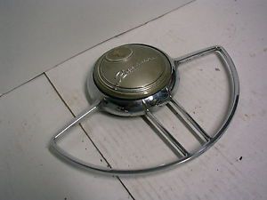 1949 1950 packard chrome horn ring plastic center  l@@k!!