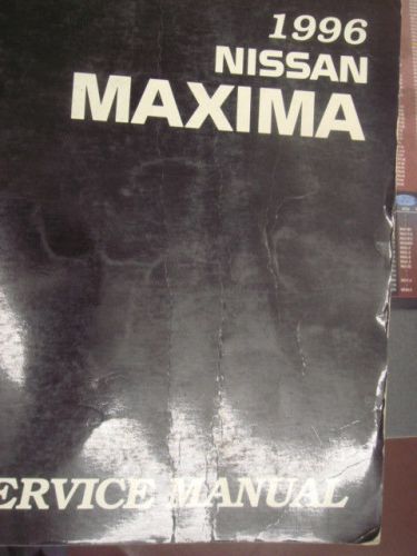 1996 nissan maxima factory oem service repair manual sm6e0a32u0 used