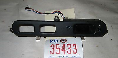 Mitsubishi 97 galant es interior dash clock black 1997