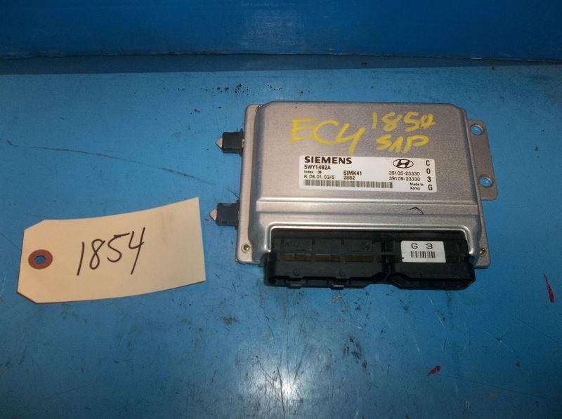 Hyundai tiburon engine brain box ecu (rh eng compt), 2.0l 03