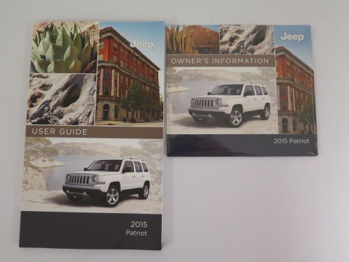 2015 jeep patriot owners manual book
