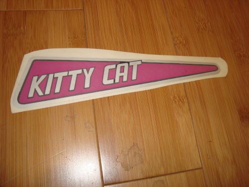 Arctic cat kitty cat hood decal left and right side