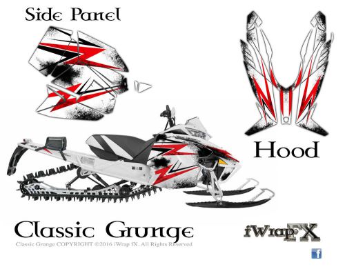 Arctic cat graphic kit proclimb-procross 2012-2013 sled decal kit classic grunge