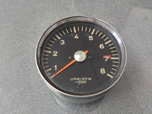 Used original genuine porsche 911 911l 911e 911t silver dot 8k tachometer 6800