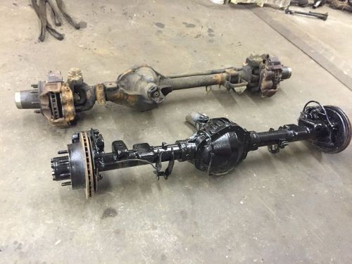 Pair ford dana 60 king pin front rear 14 bolt f350 will ship 1 ton jeep chevy gm