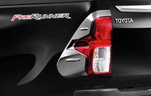 Genuine accessory toyota hilux 2015-2016 revo decorative chrome taillight frame