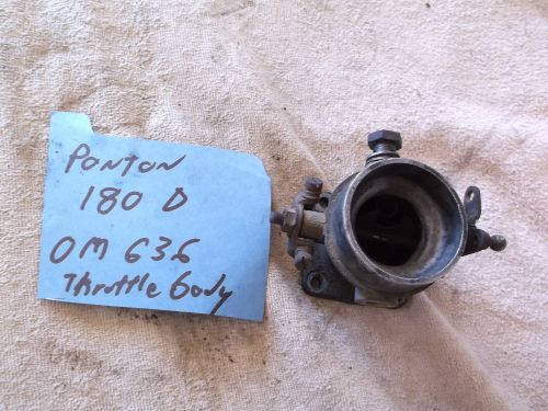 Mercedes ponton diesel throttle body om636 180d 190d klappenregler drosselhebel