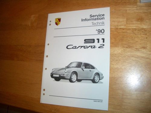 Porsche service information technik 964 c2 1990 c2 technical introduction manual