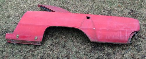 67 68 dodge dart gt swinger original quarter panel drivers side wow