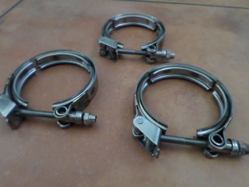 Indy champ car turbo charger v clamps exhaust reynard lola reid washbon pro mod