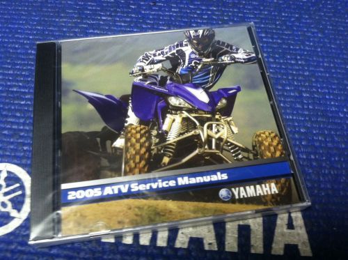 New cd yamaha 2005 atv service manuals lit-cdsrv-at-05 new oem in wrapper