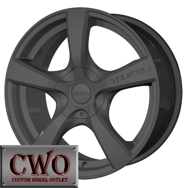 22 black touren tr9 rims 5x127/6x127 5 lug grand cherokee trailblazer envoy cwo