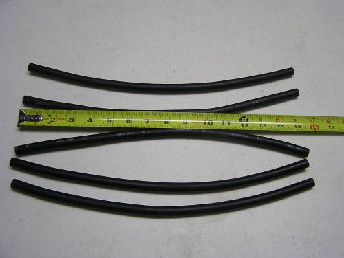 5 pieces motorcycle, tractor fuel hose 1/4&#034; id j30r7 five 15 inch pieces 0329