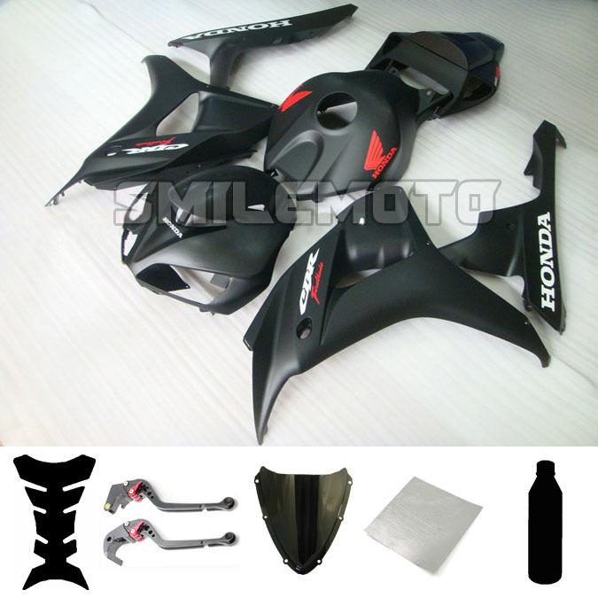 Bundle injection fairing windscreen levers for honda 2006 2007 cbr 1000 rr pbn