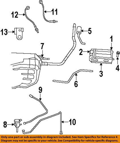 Mopar oem 4891757ad vapor canister