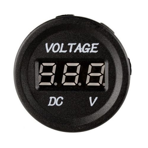 12-24v car voltmeter truck motorcycle voltage display general universal voltmete